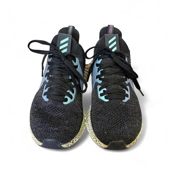 adidas Other - Adidas AlphaEdge 4D FV6106 Black Iridescent Running Shoes Men 5 Women 6